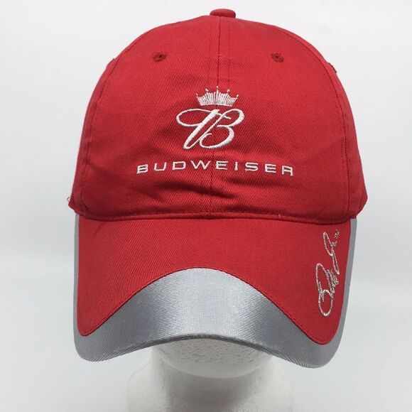 Budweiser NASCAR 8 hat baseball cap Dale Earnhardt Junior with adjustable strap - Picture 1 of 16